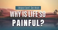 Important Sermon: Why Is Life So Painful? You struggle hard with your strength in the hope that your family can live a good life.But setbacks and failures come one after another and you still cannot get your wish fulfilled.Do you feel disheartened, lost and miserable, wondering: Why is life so painful? If you hope to escape the suffering soon and live a happy life ,please touch the link to attend today’s important sermon. A preacher will communicate with us in detail, so do not miss it!