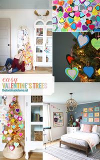 easy valentine’s trees