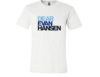 Dear Evan Hansen - The Musical logo tee - You won't get burned, so step into the sun in your Dear Evan Hansen 100% pre-shrunk white cotton tee with full chest color logo. The perfect logo tee for every FANSEN