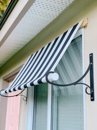 Shed Door Refresh & DIY Awning