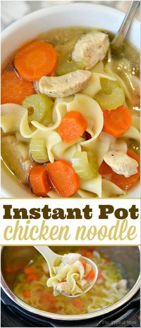 Instant Pot Chicken Noodle Soup