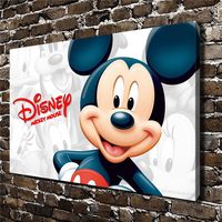 Canvas Picture Print Art Painting Unframed, Mickey 16''X24''