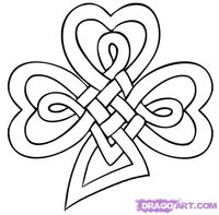 How to Draw a Celtic Clover Knot