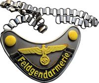German Feldgendarmerie gorget
