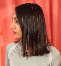 Long Bob And Hair Tinsel