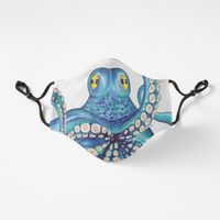 "Blue Octopus Tentacles Kraken Nautical Marine" iPhone Case for Sale by eveystudios | Redbubble