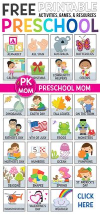 Over 500+ FREE Preschool Worksheets! These FREE Preschool Worksheets are great for your Preschool Classroom! You'll find alphabet letters, numbers, colors, shapes, preschool math worksheets, and more!