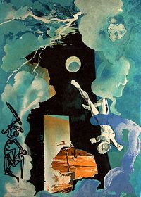 Salvador Dali, The Eternity of Love (The Tower), 1975.