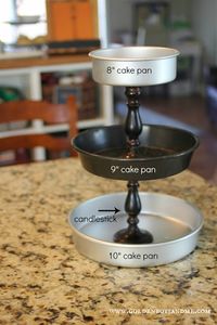 DIY 3 Tiered Kitchen Stand