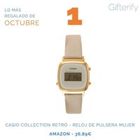RECOMENDADOR DE REGALOS on Instagram: “¡¡TOP 10 de LOS REGALOS MÁS RECOMENDADOS en OCTUBRE en GIFTERIFY!! 🎁 👍 🔝 1️⃣ > CASIO COLLECTION RETRO - RELOJ DE PULSERA MUJER. 2️⃣ >…”