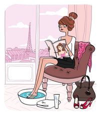 Un bon bain de pieds après une journée de travail ! Prendre un moment pour soi et de détendre