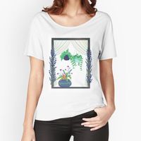 #tshirt #tshirts #clothing #fashion #womenfashion #flower #flowers #flowerpot #redbubble #findyourthing