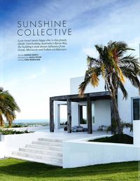 Elle Decoration August 2015 Genola de Jong and Simon Fitzpatrick's Byron Bay home Photography: Alicia Taylor