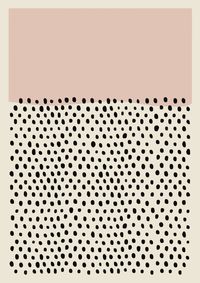 Mid century modern art print, Abstract minimalist poster Colorful, Large wall art, Nordic Scandinavian design, Giclee - Classy Decor ArtMessage Seller