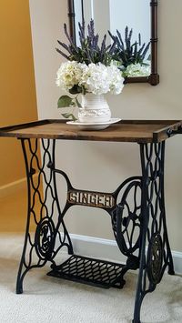 Antique Sewing Machine Makeover