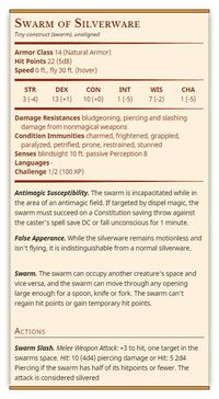 Swarm of SIlverware-Construsct