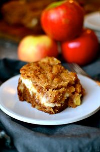 Cream Cheese Apple Coffee Cake