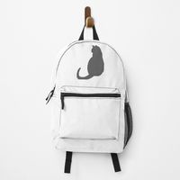 💬 Black Cat Pixel Art Backpack ✅ #BlackSweatshirtsHoodies #BlackBackpacks #BlackPhoneCases #CatBackpacks #BlackMasks #Pixel #PixelBackpacks #Black #Cat #BlackStickers