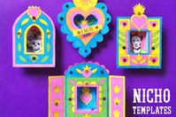 How to make a Day of the Dead nicho! Nicho Making Activity For Day Of The Dead!