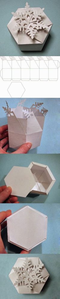 Schneeflockenbox