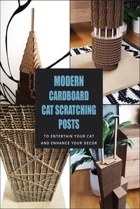 Attractive cardboard pet furniture inspired by architecture to entertain your cat and enhance your decor.
