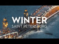 Winter Saint Petersburg Russia 6K. Shot on Zenmuse X7 Drone// Зимний Петербург, аэросъёмка - YouTube