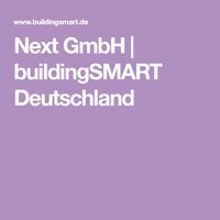 Next GmbH | buildingSMART Deutschland
