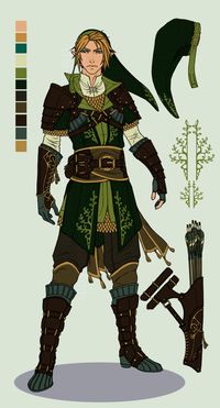 Beautiful Legend of Zelda-inspired costume designs