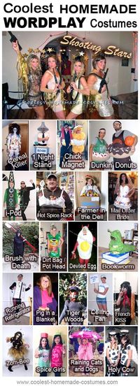 Homemade Wordplay Costume Ideas - Coolest Halloween Costume Contest