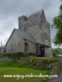 Castles In Ireland, Dunguaire Castle at Kinvara, County Galway, Ireland. Click on the photo to read the full article about tower house castles in Ireland.