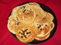 This muffin mix makes really good pancakes and it's easy and quick.