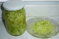 okurkový salát do sklenic | recept