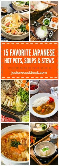 10 Favorite Japanese Hot Pots, Soups & Stews | Easy Japanese Recipes at JustOneCookbook.com
