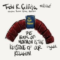 Keystone of our religion #sketchnotes from #eldercallisters #ldsconf talk.