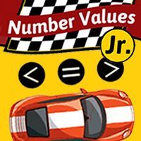 ABCya! Practice comparing number values playing a fun more than, less than activity