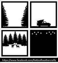 Fields Of Heather: Layered Paper Shadow Boxes (The Dollar Tree Version)
