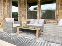 Learn how to build this DIY Cooler Coffee Table for under $65, with just a few tools, free plans and a how-to video!