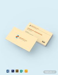 Web Designer Business Card Template