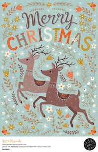 Reindeers — Jennifer Nelson Artists