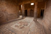 Subterranean room in the House of Amphitrite Roman Empire, Tunisia (Roman Mosaics Across the Empire March 30–September 12, 2016, Getty Villa)