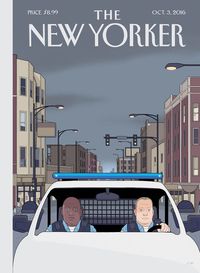 The cover of the October 3, 2016, issue is “Shift,” by Chris Ware.