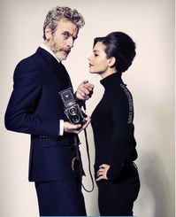 Peter Capaldi and Jena. Beautiful Photo