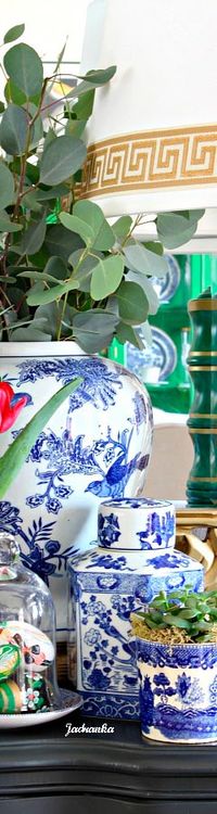 2/2 #spring #entry #homedetails #design #delftblue #Jadranka