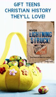 They'll love this historical fiction about a man who changed the course of history! When Lightning Struck!: The Story of Martin Luther is the perfect gift to slide into your teen's stocking.