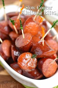 Slow Cooker Kielbasa Bites