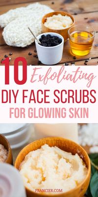 One of the most effectives DIY Face Scrub Recipes that naturally exfoliates and that works wonderfully for all types of skin is the Brown Sugar Face Scrub Recipe!