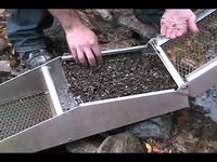 SLUICE BOX-New Secret Gold Mining Tool - YouTube