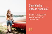 Chaco Sandals: A Travel Shoe That's Totally Worth It On Your Packing List - Her Packing List