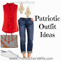 Patriotic Outfit Ideas - The Teacher's Wife