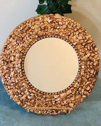 Excited to share this item from my #etsy shop: Mirror Wall Decor| Handmade Furniture |Mirror| Interior Design| Home Decor| Room Decor| Wall Hanging. MADE TO ORDER #gold #circle #entryway #mirrorwalldecor #wallhangings #handmadefurniture #tabletop #handmadedesign #goldmirror